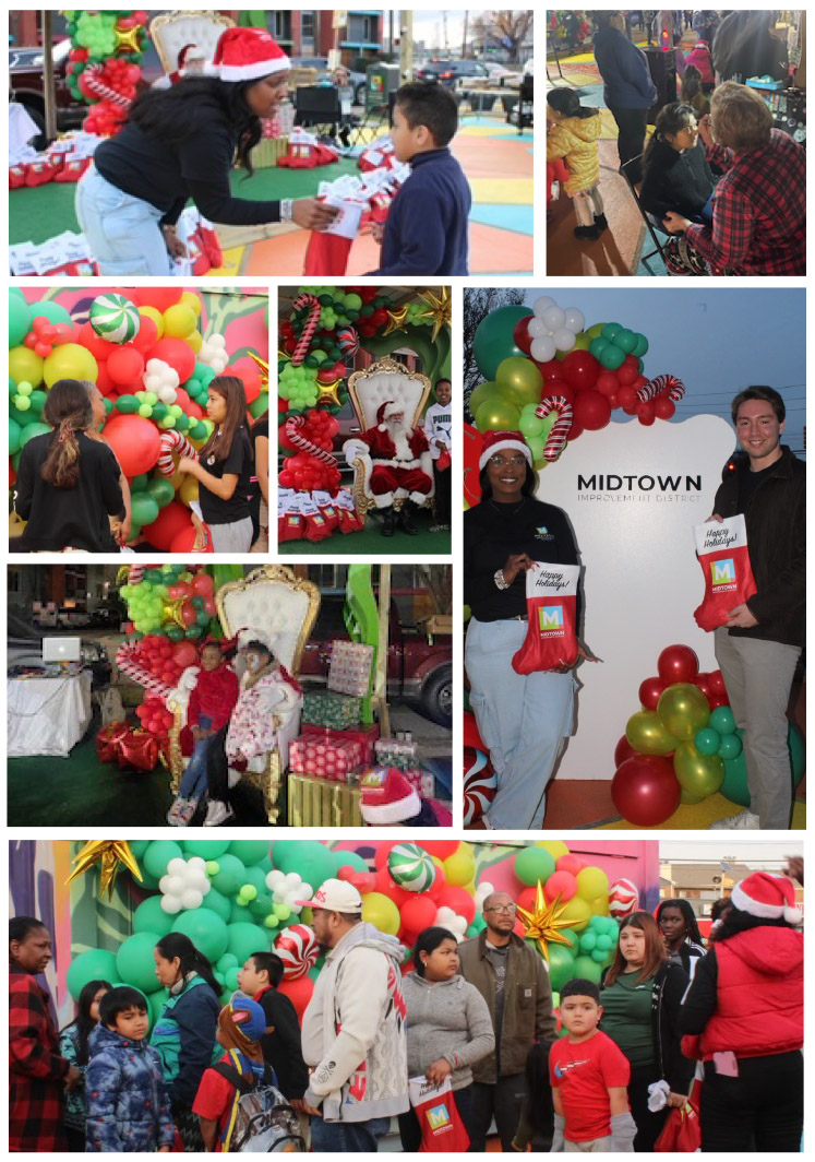 Holiday FunFest in Midtown photo montage